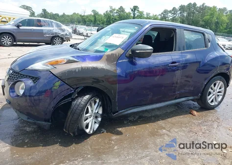 2015 Nissan Juke S из США, поврежденный, VIN JN8AF5MR3FT506118